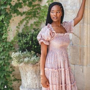 Margarita Mercantile Cotton Ruffle Dress Size M-L